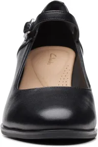 Кроссовки Clarks Womens Freva55 Strap, черный
