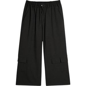Брюки Y 3 с кулиской и карманом Y-3, черный