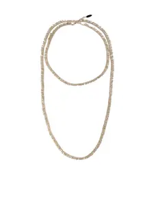 Колье с декором Monili Brunello Cucinelli, золотой