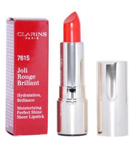 Clarins, Joli Rouge Brilliant, увлажняющая помада 761S Spicy Chili, 3,5 г