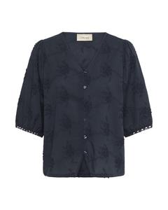 Блуза Cream Alisa, темно-синий