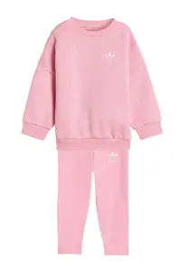 Толстовка Adidas Originals OVERSIZED CREW SET, Light Pink/Pink