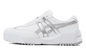 Кроссовки для скейтбординга delegated EX, унисекс, низкие, белые/серые Onitsuka Tiger