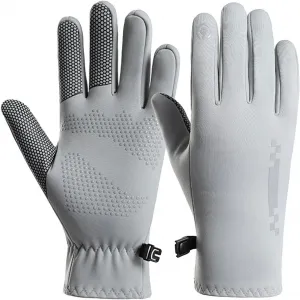 Мотоциклетные перчатки, водонепроницаемые велоперские перчатки, утолщенные перчатки для сенсорных экранов, ветрозащитные термоперчатки для зимних поездок, гоночные перчатки для мужчин и женщин, grau