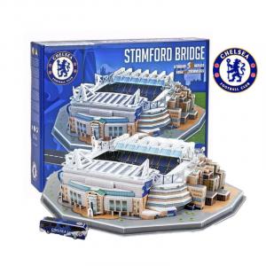 Футбольный стадион СТЭМФОРД Бридж - Челси - 3D Пазл 171 деталь - модель клуба HABARRI
