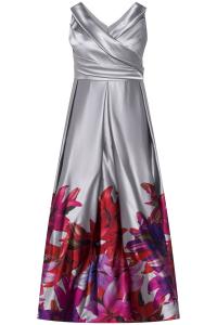 Платье Ulla Popken Abend, цвет metallgrau