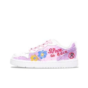 Детские скейтерские кеды Court Borough Nike, фиолетовый/красный/белый