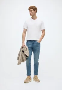 3 шт. мужских ультрамягких футболок с v-образным вырезом, базовая футболка Scotch & Soda, White