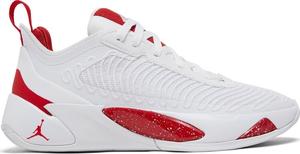 Кроссовки Jordan Luka 1 White Fire Red, белый