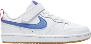 Кроссовки Nike Court Borough Low 2 PS 'White Pacific Blue', белый