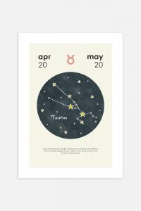 Плакат H&M Zodiac, телец