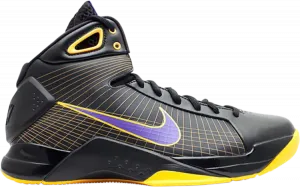 Лимитированные кроссовки Nike Hyperdunk Supreme 'Lakers Away', черный