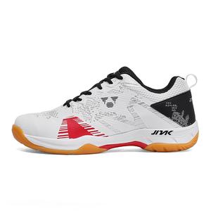 Kinglake Чанте Булл Икс с амортизацией, противоскользящие и износостойкие низкие бадминтонные кроссовки унисекс белый черный, цвет White Black