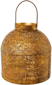 Фонарь Creativ deco Рождественское украшение, коричневый