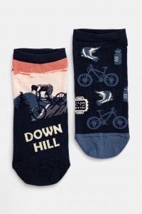 Носки хлопковые 2 шт. в упаковке Medicine, мультиколор