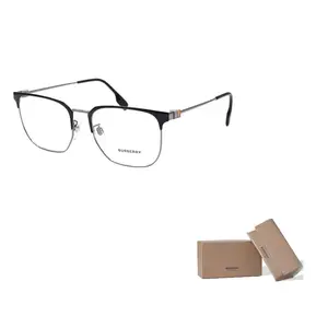 Burberry Очки с прямоугольной оправой, Black Gray