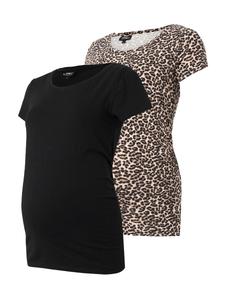 Рубашка Only Maternity OLMLOVELY, светло-бежевый/черный