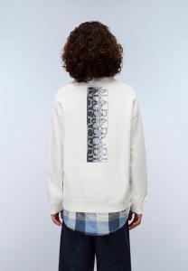 Толстовка Napapijri UNISEX, White Heron/Off-White