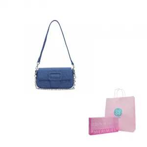 MERIMIES Сумка через плечо, Dark Denim Ningbo Li | Navy Blue Polly