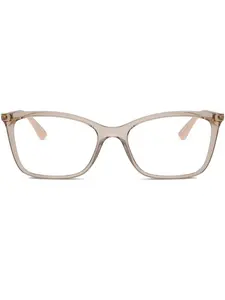 Очки в квадратной оправе Vogue, коричневый