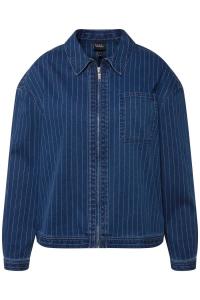 Межсезонная куртка Ulla Popken, синий джинсовый