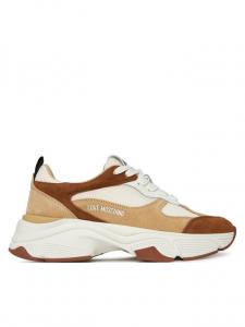 Кроссовки JA15246G0NIQF10B Love Moschino, бежевый