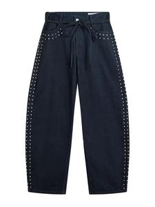 Мешковатые джинсы Bershka, Navy