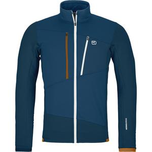 Флисовая сетчатая куртка Ortovox, цвет deep ocean