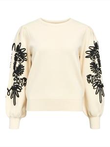 Свитер OBJECT OBJJOANA, кремовый