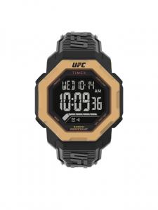 Часы UFC Strength Knockout TW2V89000 Timex, черный/золотой