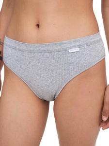 Хлопковые комфортные трусы высокого кроя Chantelle, серый