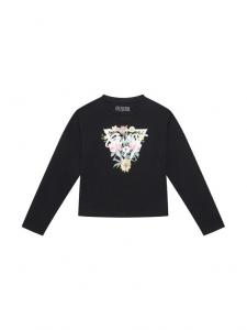 Блузка regular fit J5YI36 K6YW4 Guess, чёрный