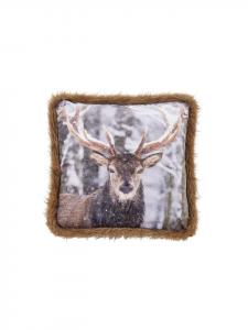 Чехол для подушки «Снег в оленях» Cats Collection, Deer