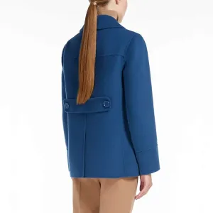 Короткий пиджак pea coat 'S MAX MARA, синий