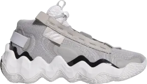 Кроссовки Adidas Wmns Exhibit B Mid 'Grey Black White', серый