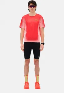 Футболка с коротким рукавом и принтом core run Cep, Neon Coral Fade