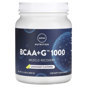 MRM Nutrition BCAA+G 1000 со вкусом лимонада, 1 кг