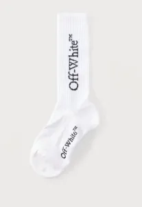Длинные носки для книг Off-White, White/Black