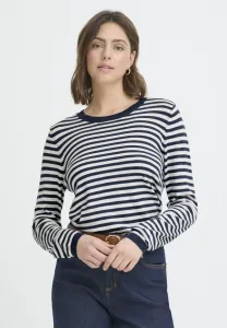 Фрмэри пу 10 джемпер Fransa, Navy Blazer Stripe