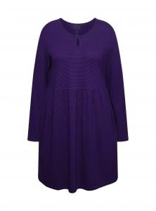 Туника LONG SLEEVE EMPIRE Ulla Popken, фиолетовый