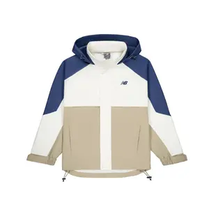 New Balance Куртка мужская синяя коричневая, Blue Brown-VTI