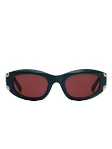 Солнцезащитные очки в овальной оправе MCM, зеленый