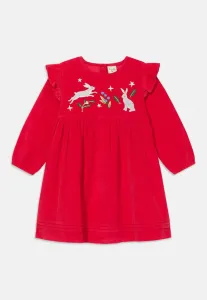 Платье мод, повседневное платье Frugi, Berry Red