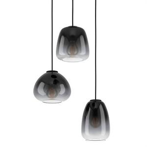 Подвесной светильник Eglo Aguilares Typ B, сталь / зеркальное стекло - 3-световое