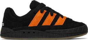 Кроссовки Adidas Jamal Smith x Adimatic 'Black Orange Rush', черный
