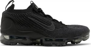 Кроссовки Nike Air VaporMax 2021 Flyknit GS 'Triple Black', черный