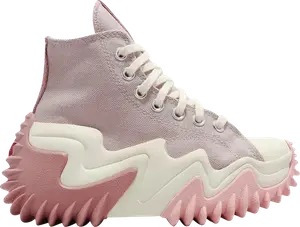 Кроссовки Converse Run Star Motion Platform High Stone Mauve, розовый