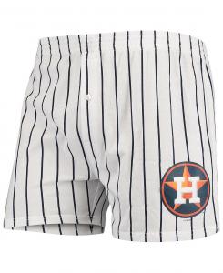 Мужские белые шорты-боксеры houston astros vigor Concepts Sport, белый