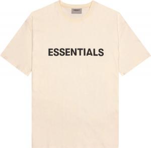Футболка Fear of God Essentials Short-Sleeve Tee 'Buttercream', кремовый