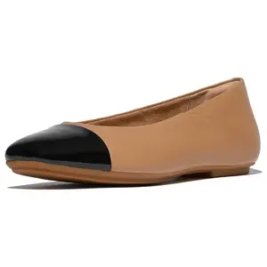 Балетки Fitflop Danser Cap, коричневый